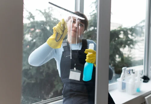 Nettoyage de vitres intérieures et extérieures à Verrières